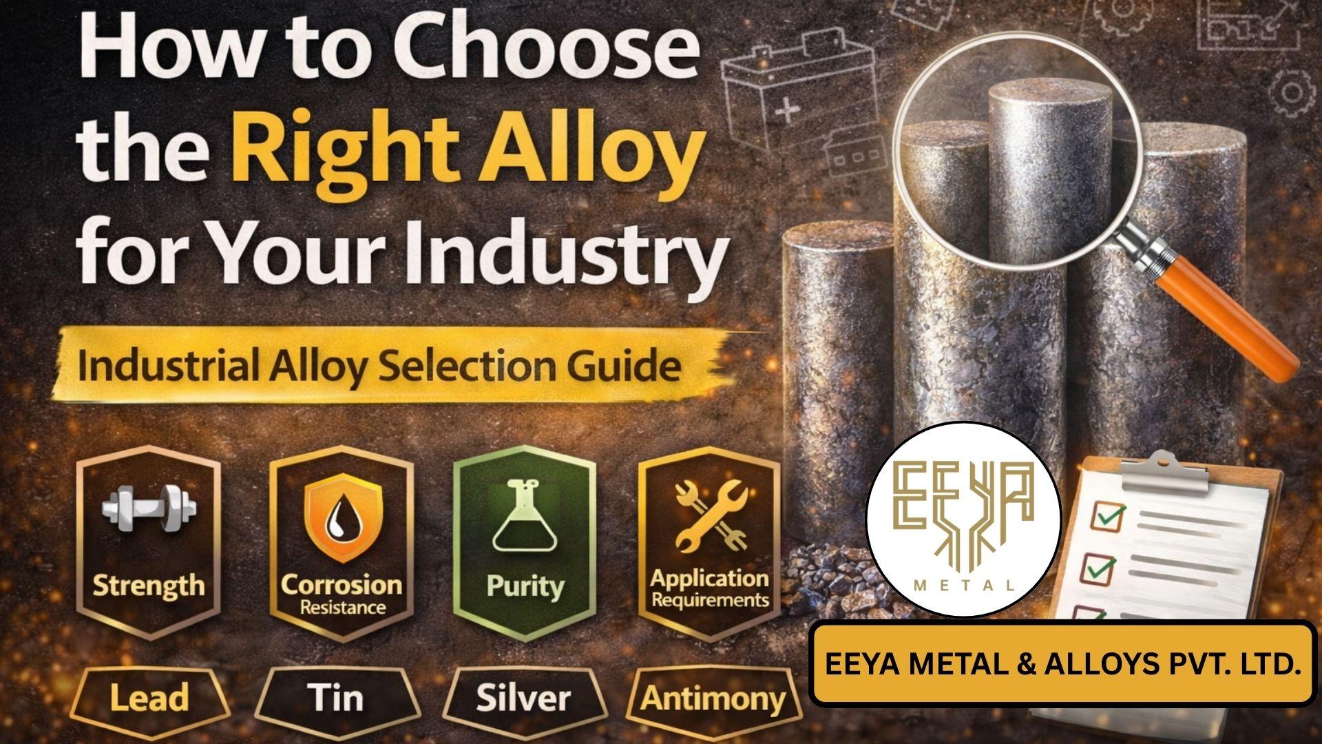 Featured image for How to Choose the Right Alloy for Your Industry | Industrial Alloy Guide blog post
