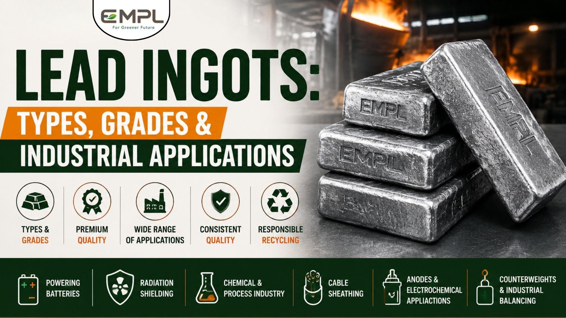 Lead Ingots: Types, Grades & Industrial Applications | EMPL featured image