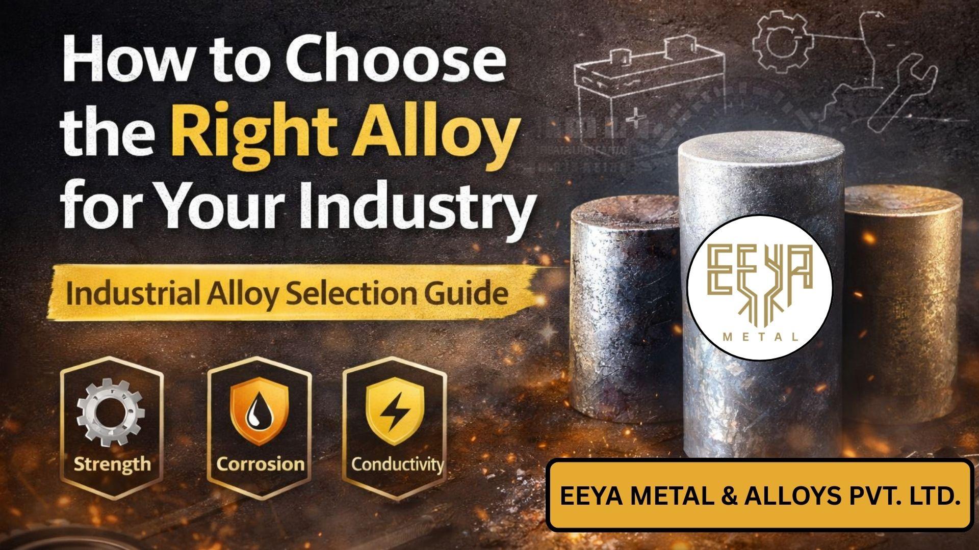 Featured image for How to Choose the Right Alloy for Your Industry | Complete Guide
